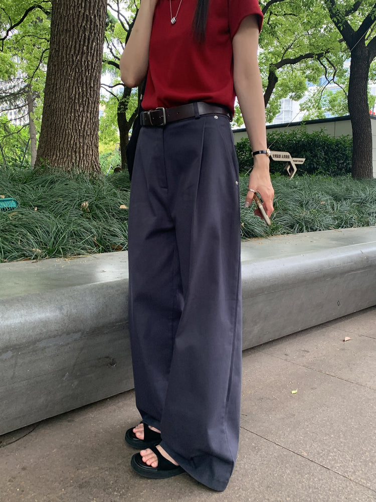 美色厚磅基礎素tee