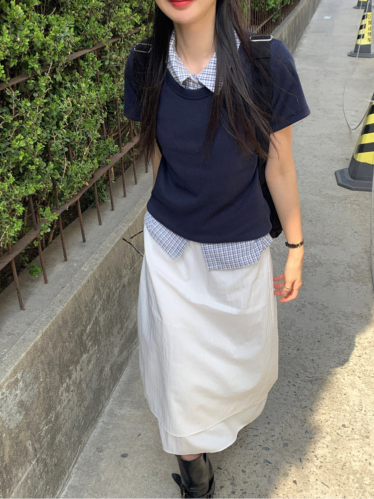 美色厚磅基礎素tee
