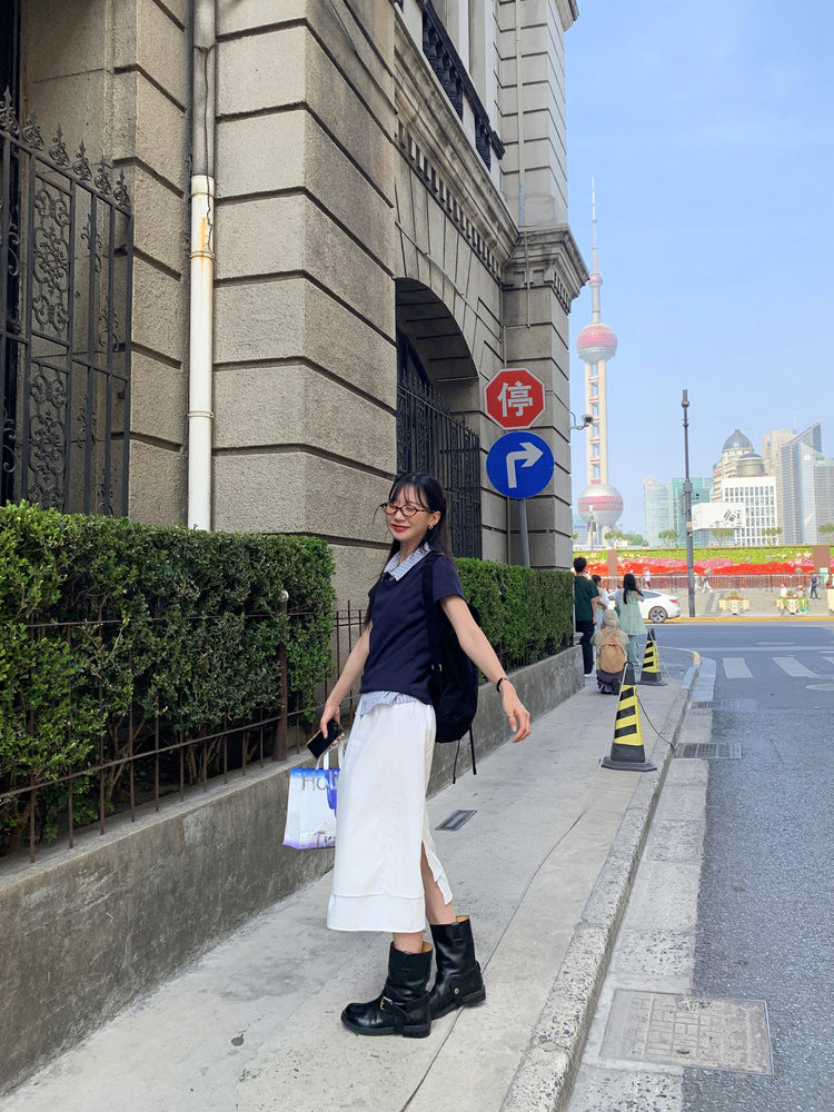 美色厚磅基礎素tee
