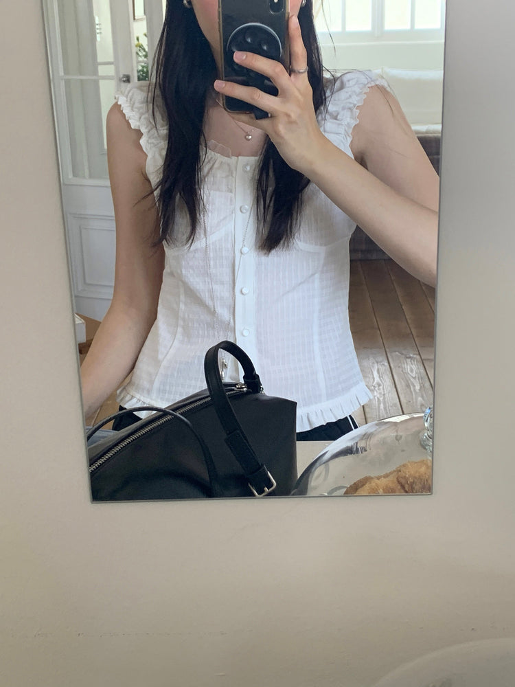 尼龍側撞色壓線休閒褲