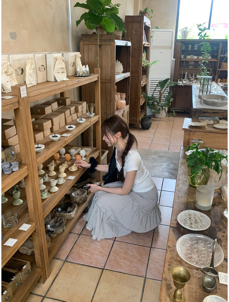 胸線皺褶細節修身上衣
