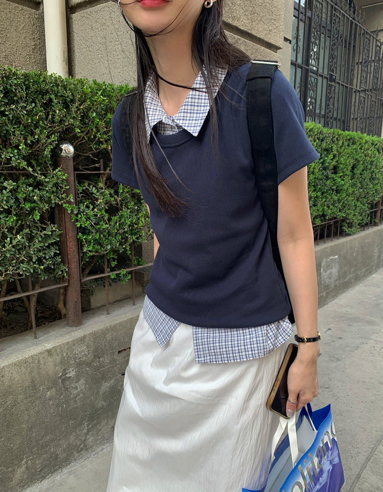 美色厚磅基礎素tee