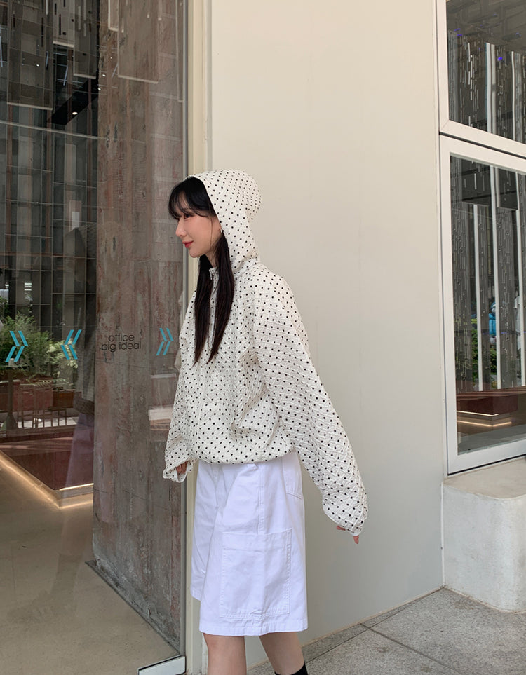 背扣側口袋細節五分褲