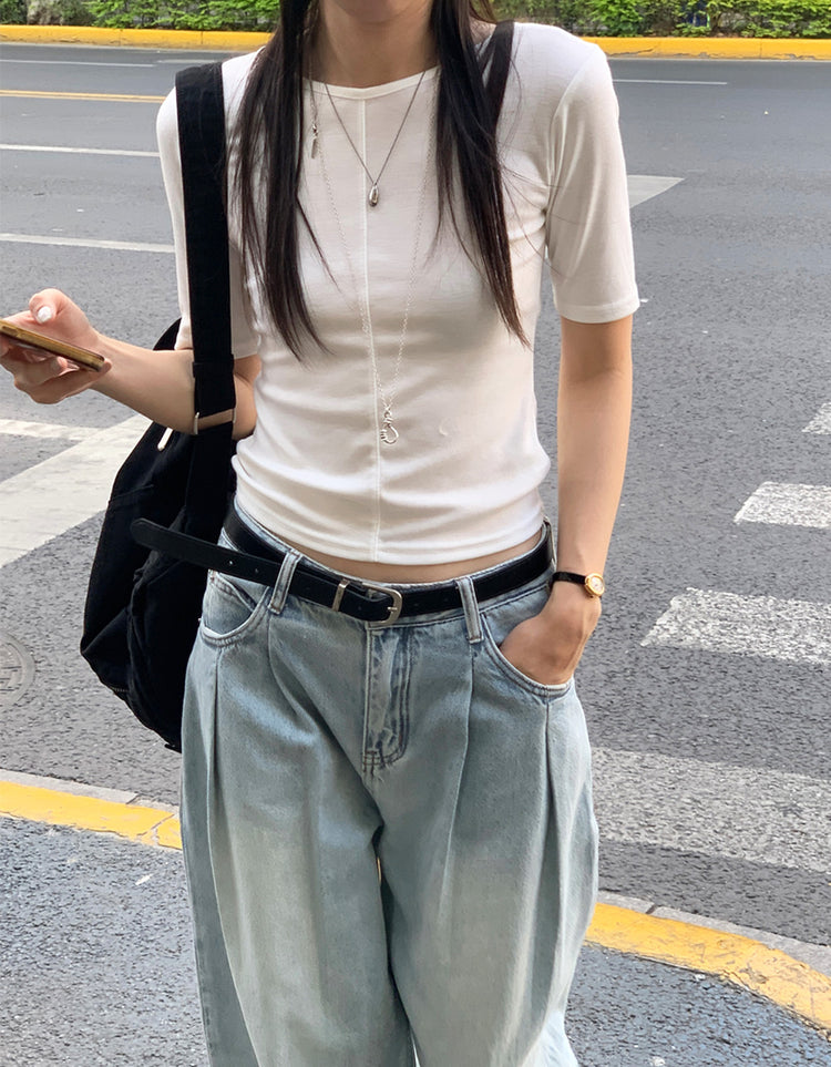 扭結設計前後兩穿上衣