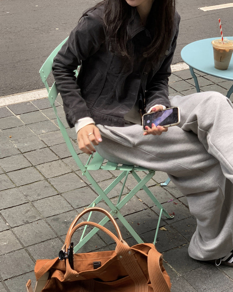 復古燈芯絨修腰合身外套
