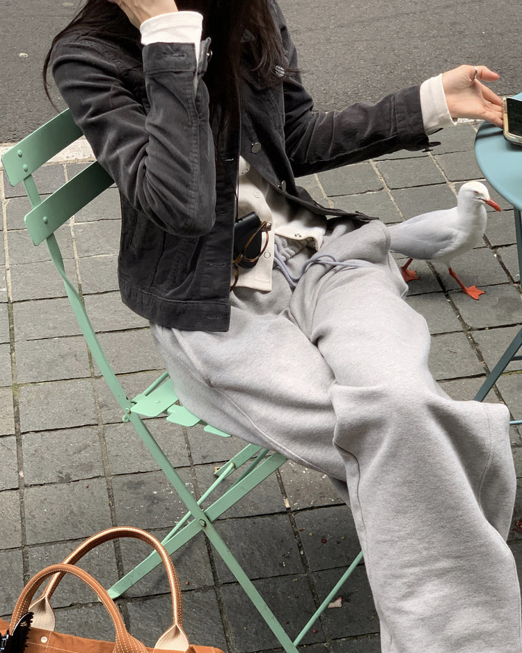 復古燈芯絨修腰合身外套