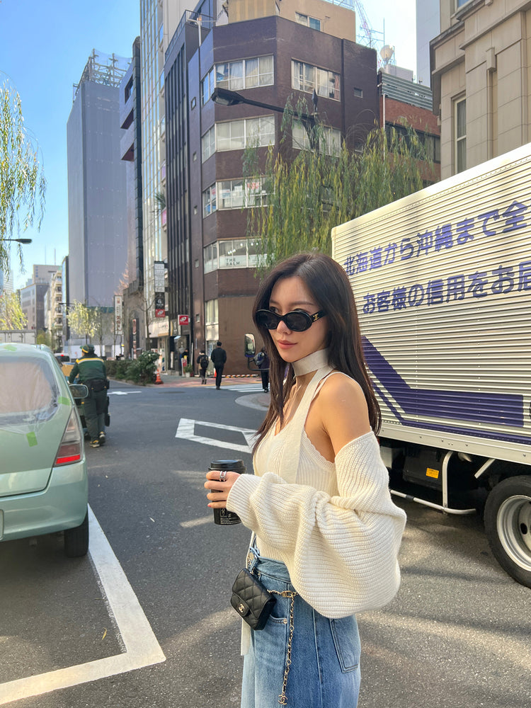 (現)高質花邊細節三件式套裝