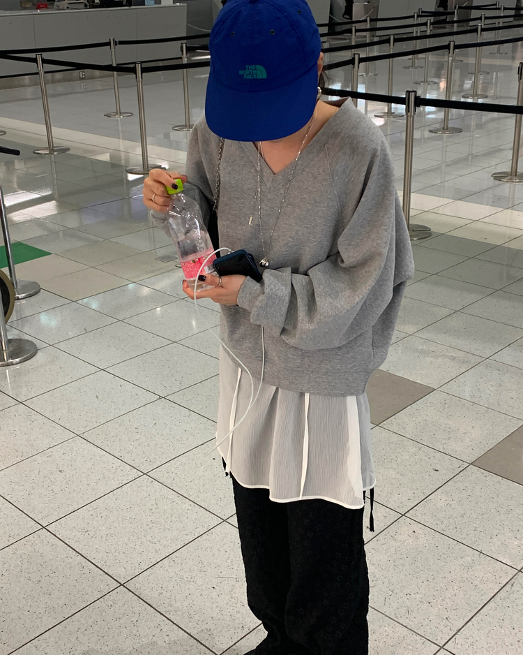 壓凸花花細節垂帶直褲