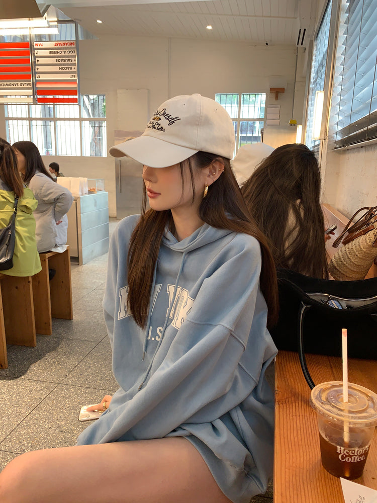 高質NEWYORK連帽衛衣