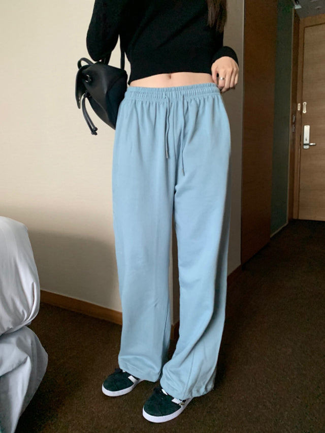(現)高質前側壓線細節棉褲