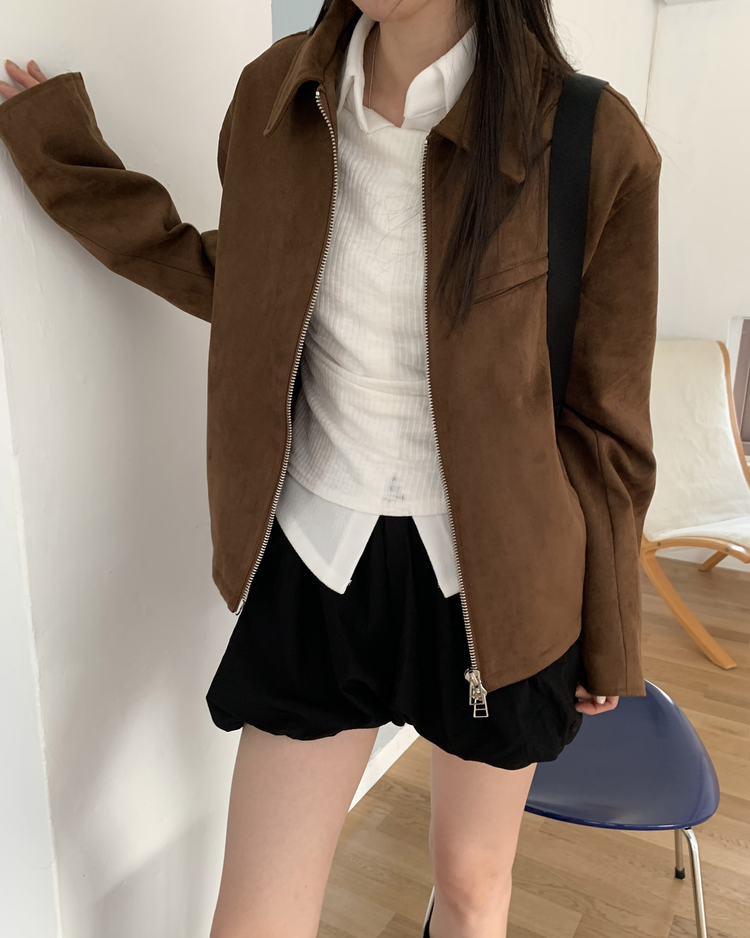 輕薄尼龍質感泡泡裙褲