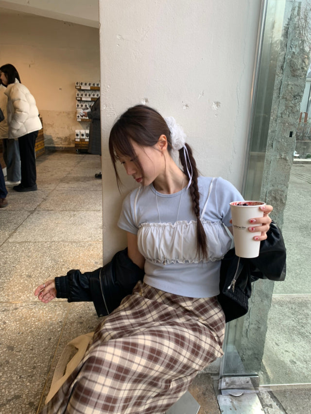 高質基礎標籤合身上衣
