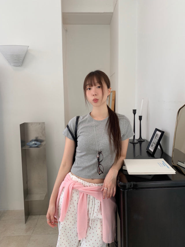 高質基礎標籤合身上衣