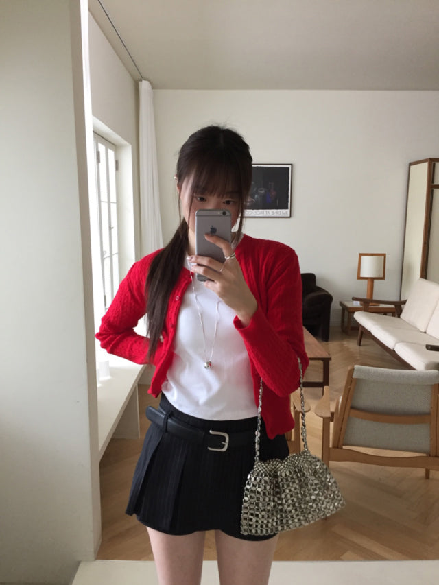 高質基礎標籤合身上衣