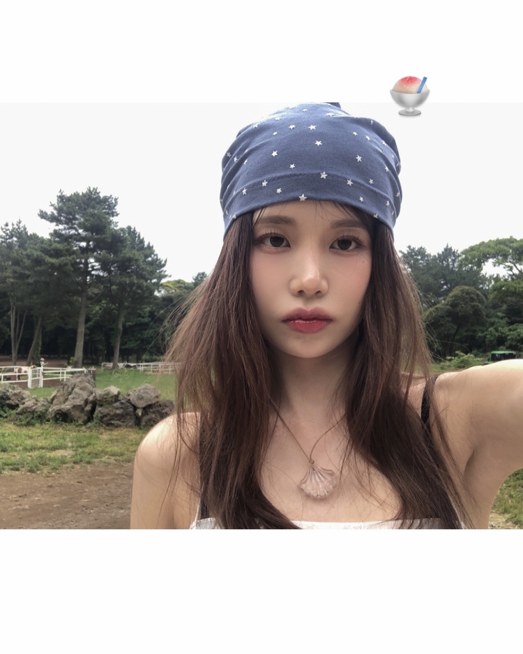 星星圖案堆堆帽