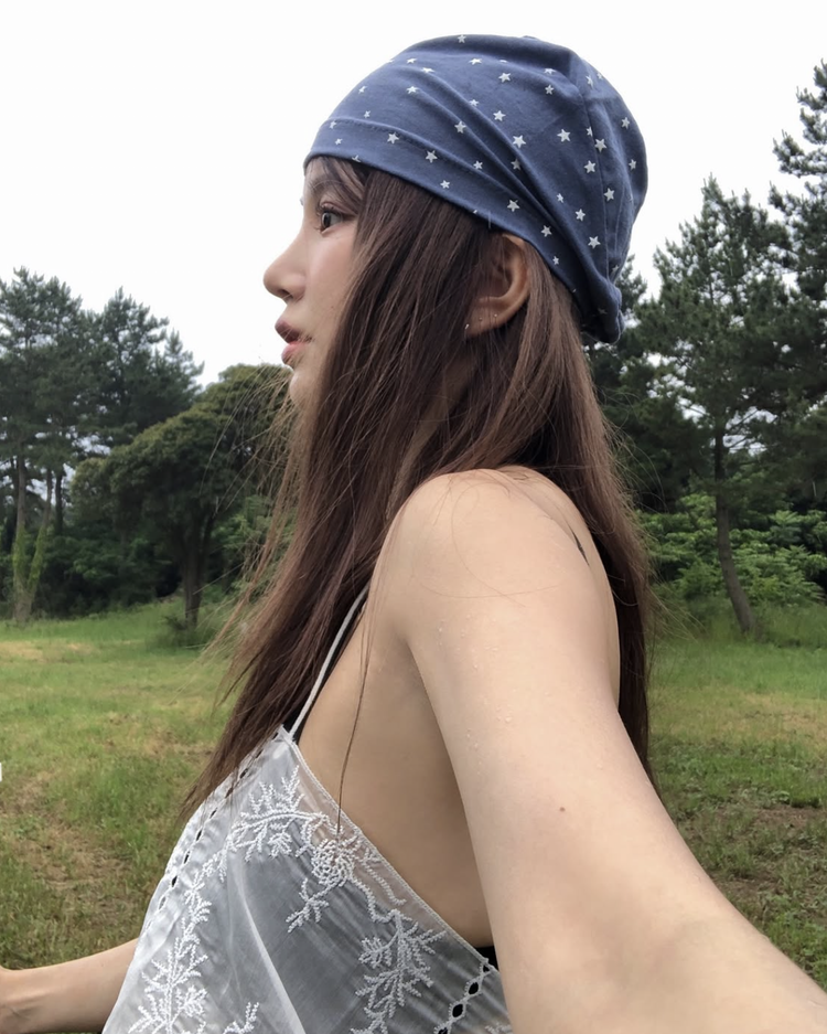 星星圖案堆堆帽
