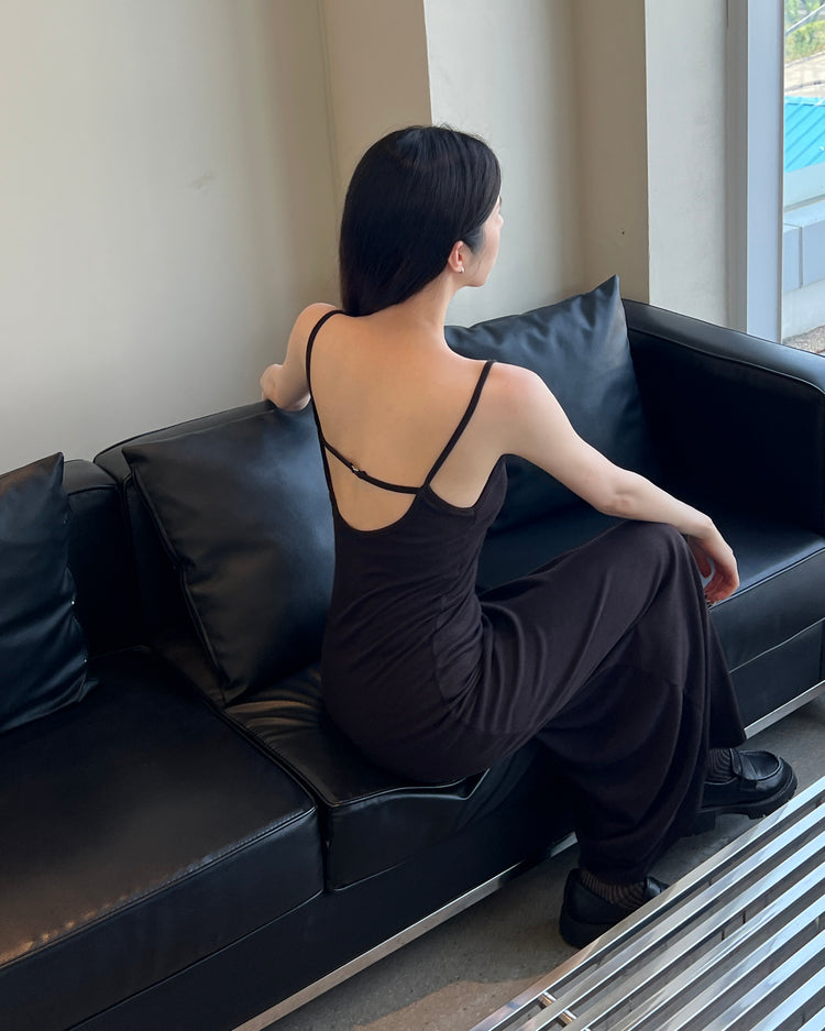 美背線細節bra連身裙
