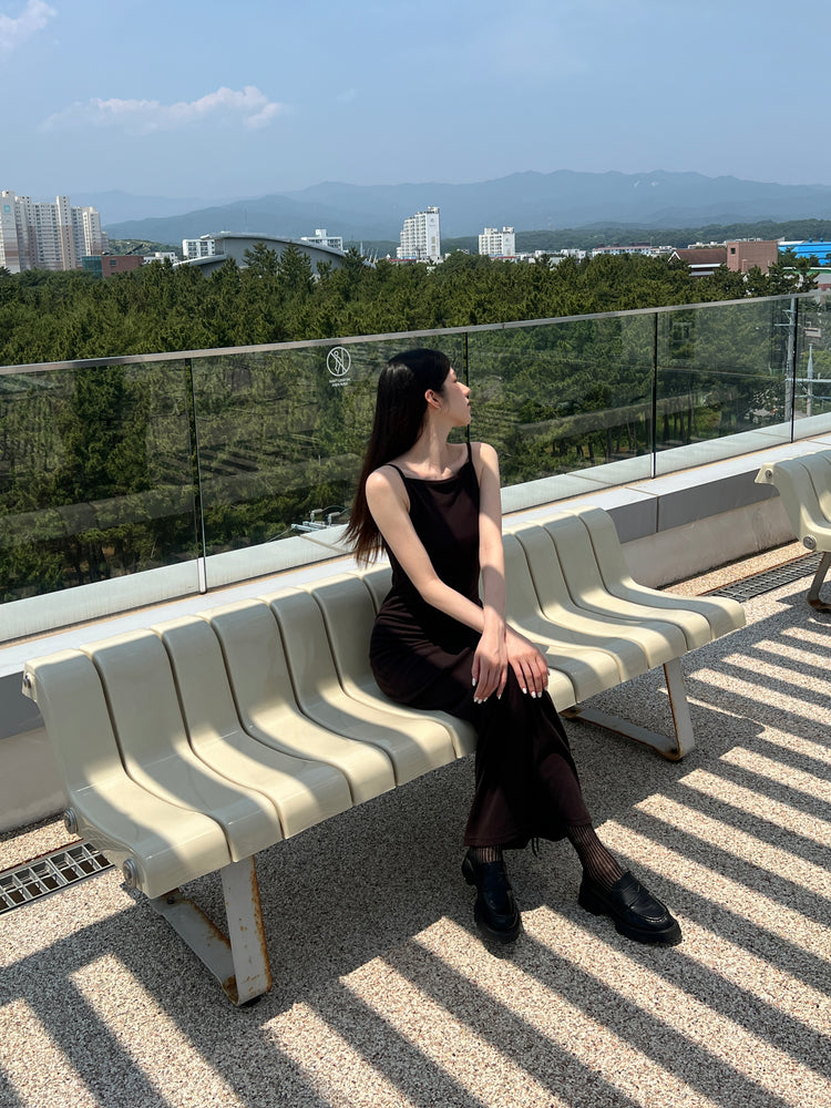 美背線細節bra連身裙
