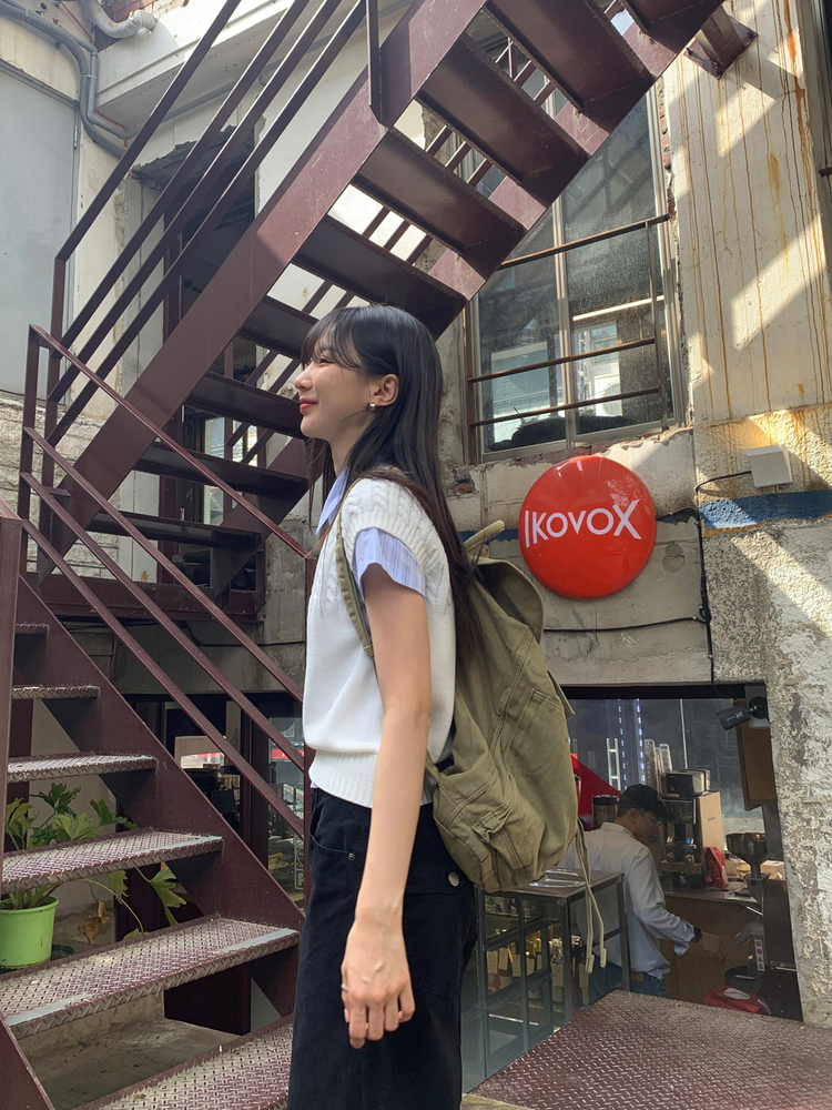 美色修身短袖襯衫