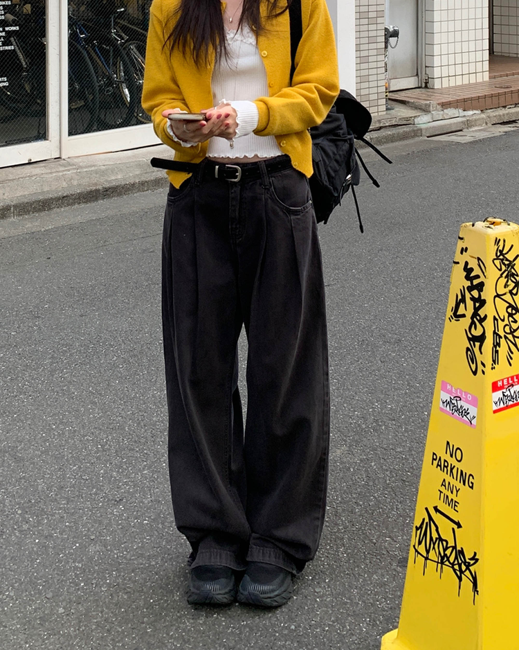美色排鈕修腰針織衫
