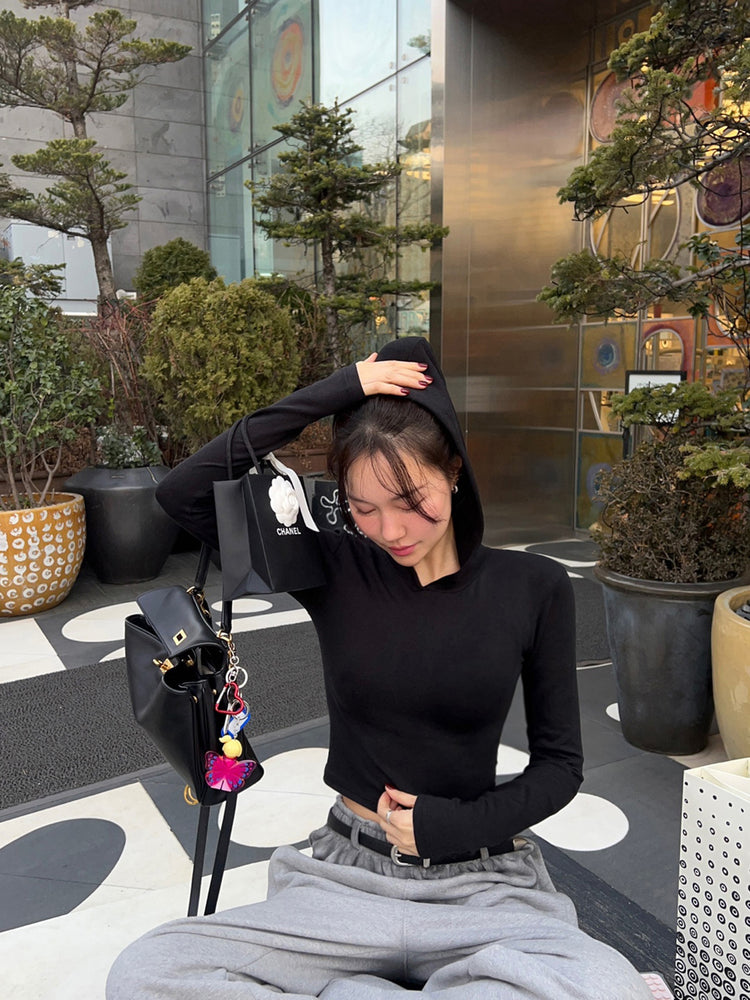 高質漸變刷色褲耳細節束腳棉褲