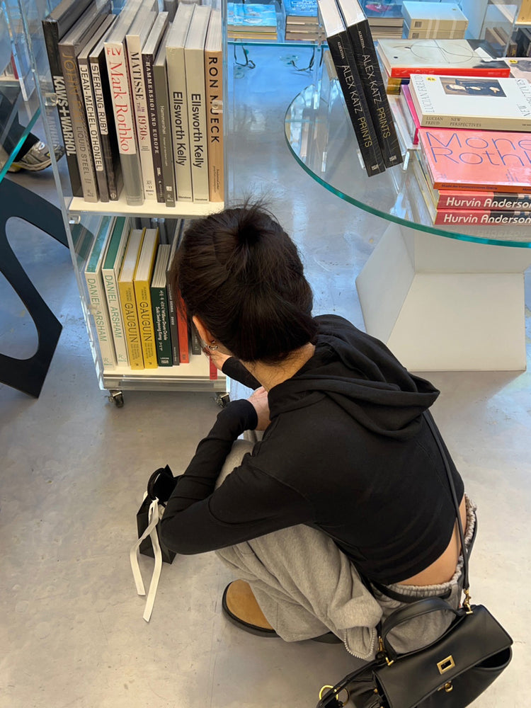 高質漸變刷色褲耳細節束腳棉褲