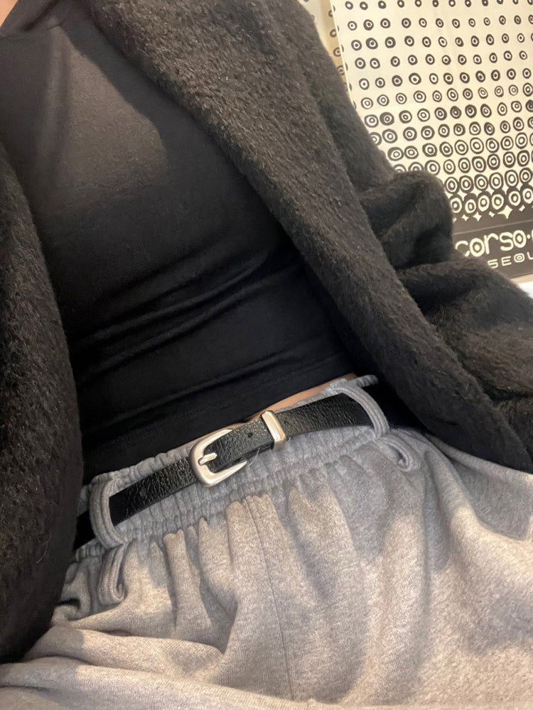 高質漸變刷色褲耳細節束腳棉褲