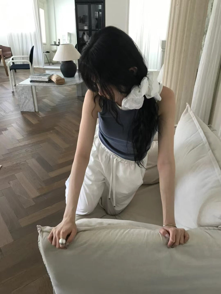 前後兩穿金屬細節背心
