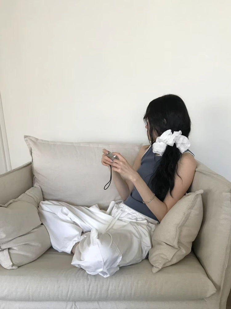 前後兩穿金屬細節背心