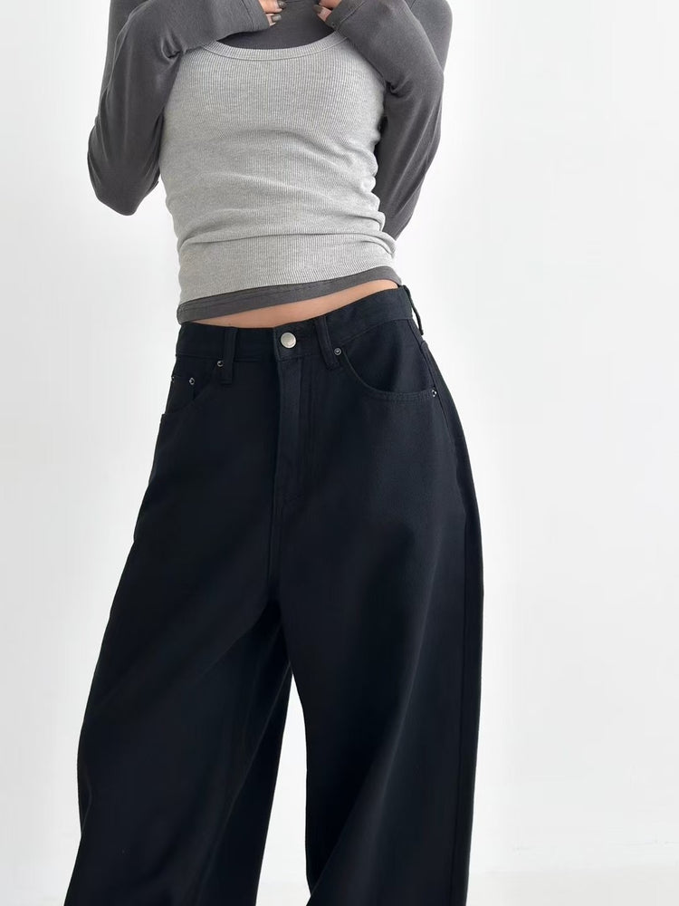 高質天絲棉質感繭型褲