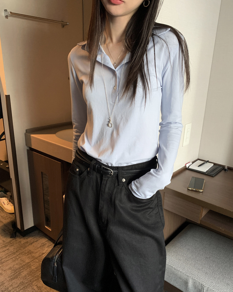 基礎美色繭型褲