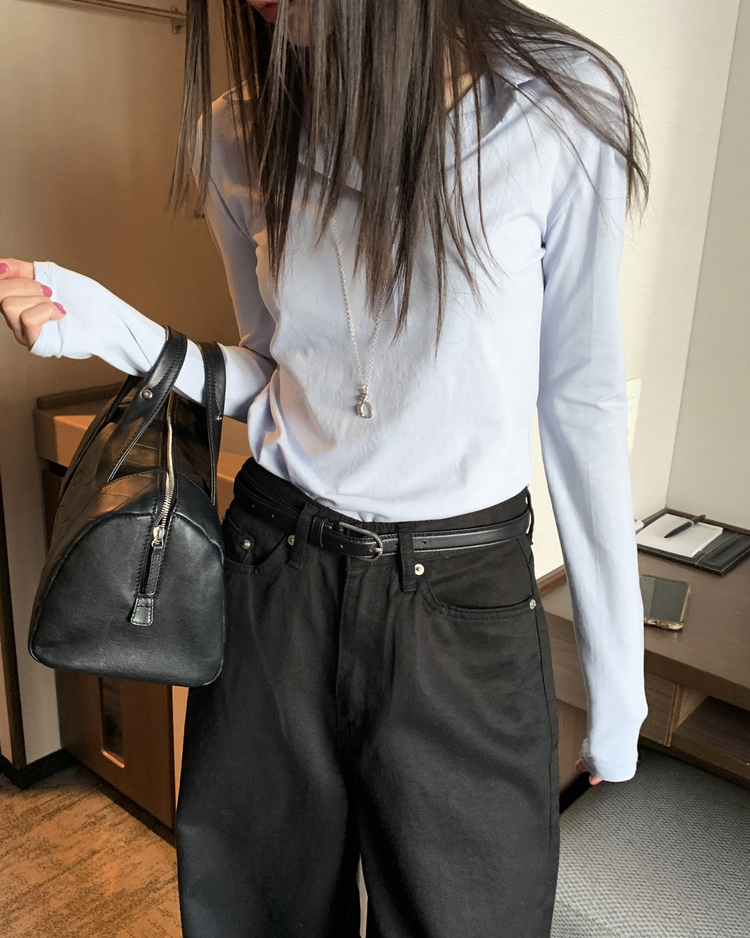 基礎美色繭型褲