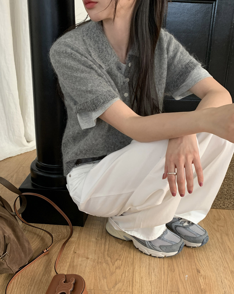 基礎美色繭型褲