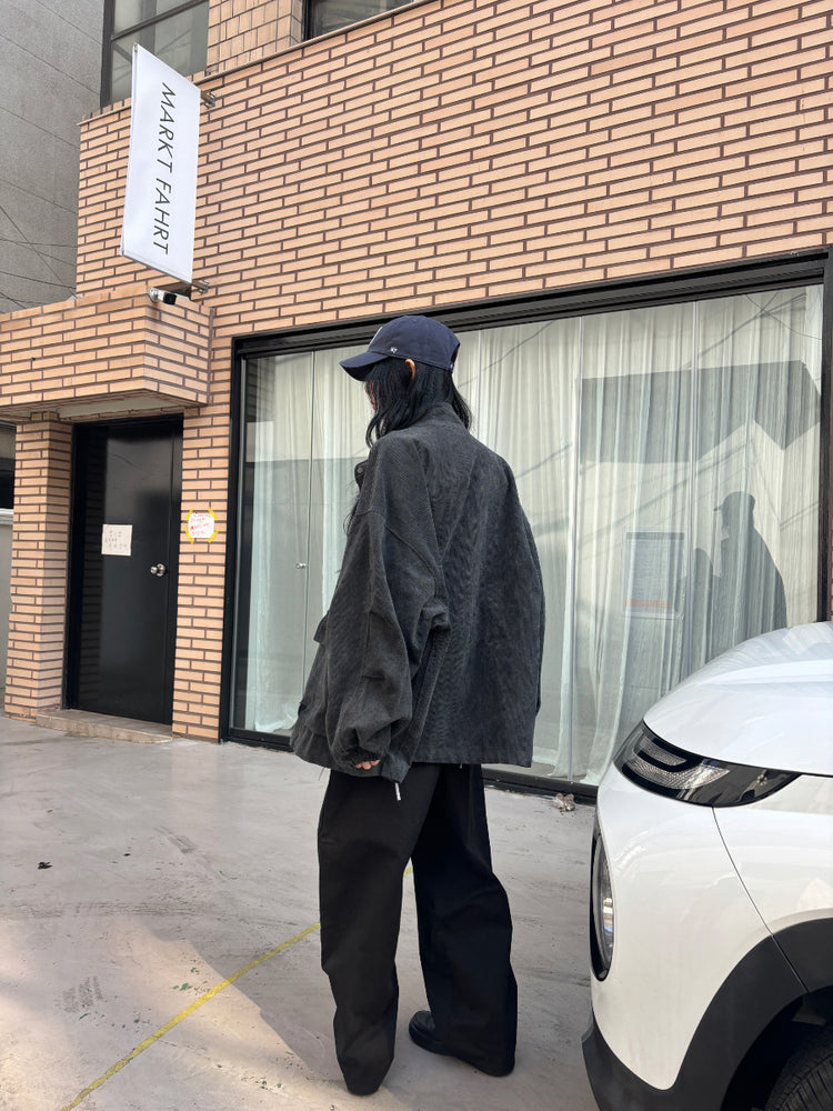 極簡基礎繭型褲
