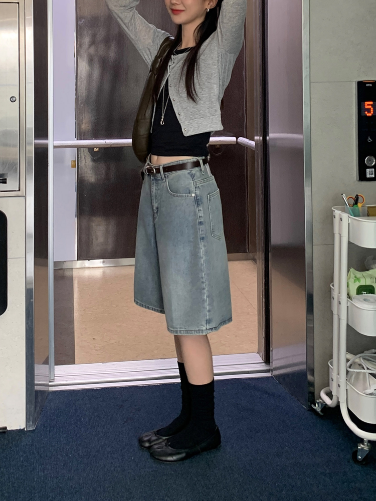 輕薄暗扣休閒上衣