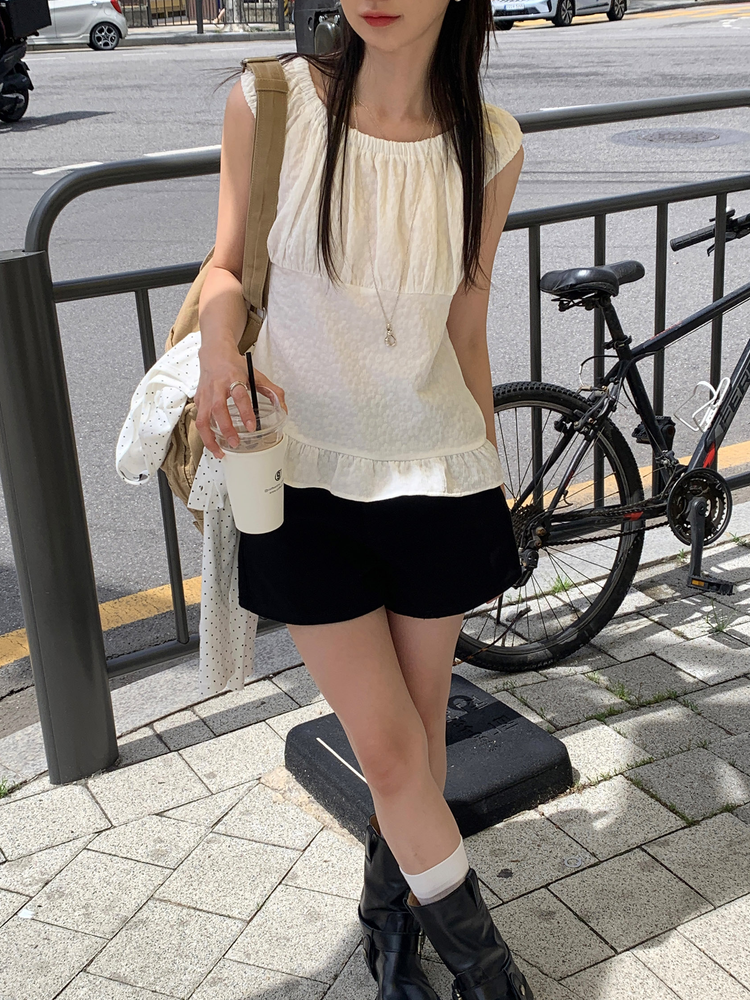 涼感夏日基礎短褲