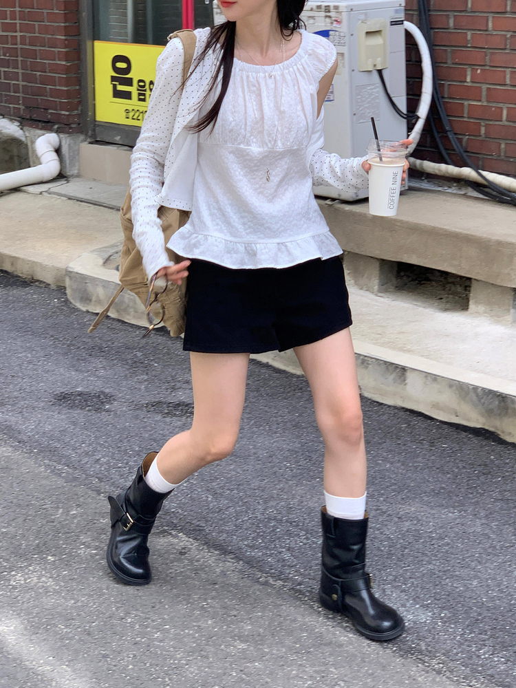 涼感夏日基礎短褲
