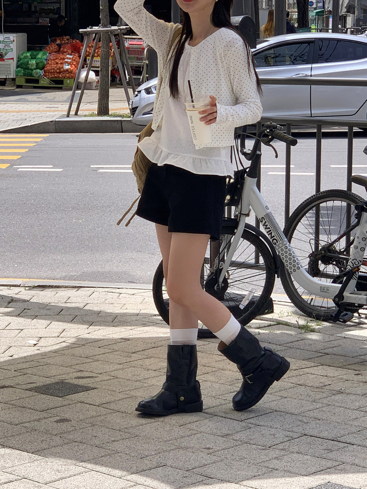 涼感夏日基礎短褲