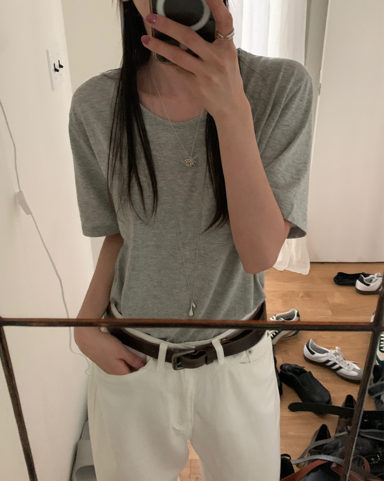 基礎美色繭型褲