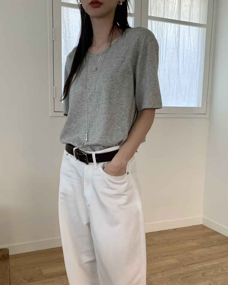 基礎美色繭型褲