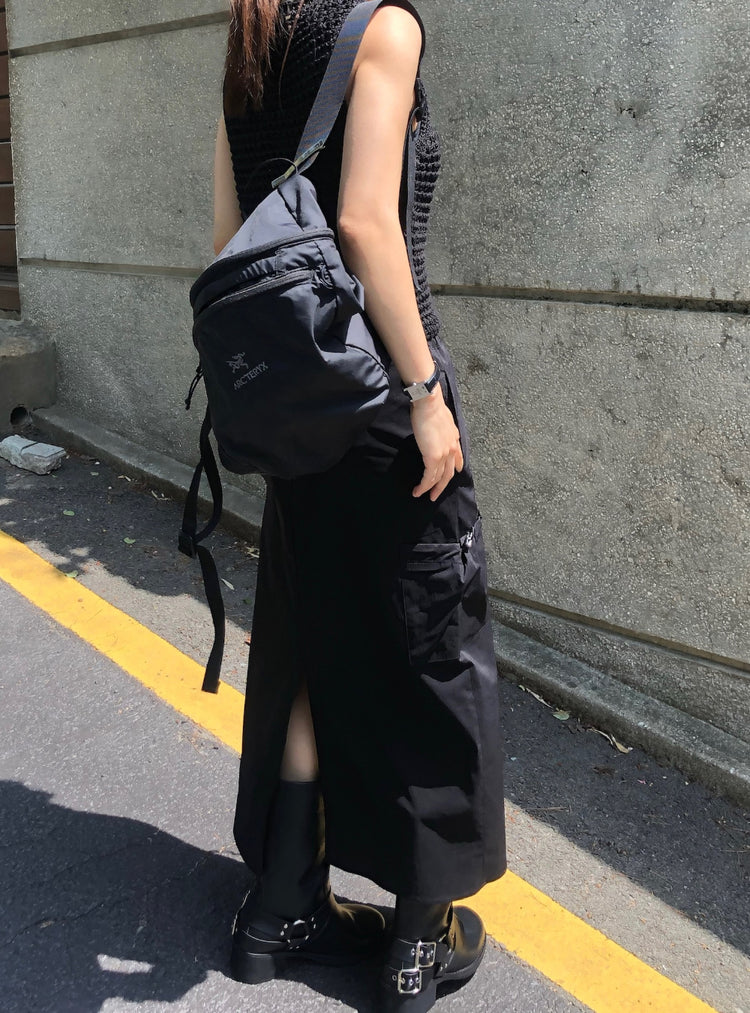 復古率性金屬扣細節中筒靴