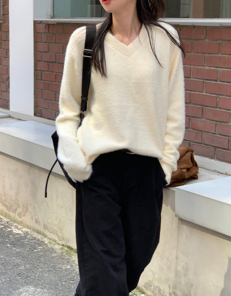 高質親膚毛絨質感毛衣