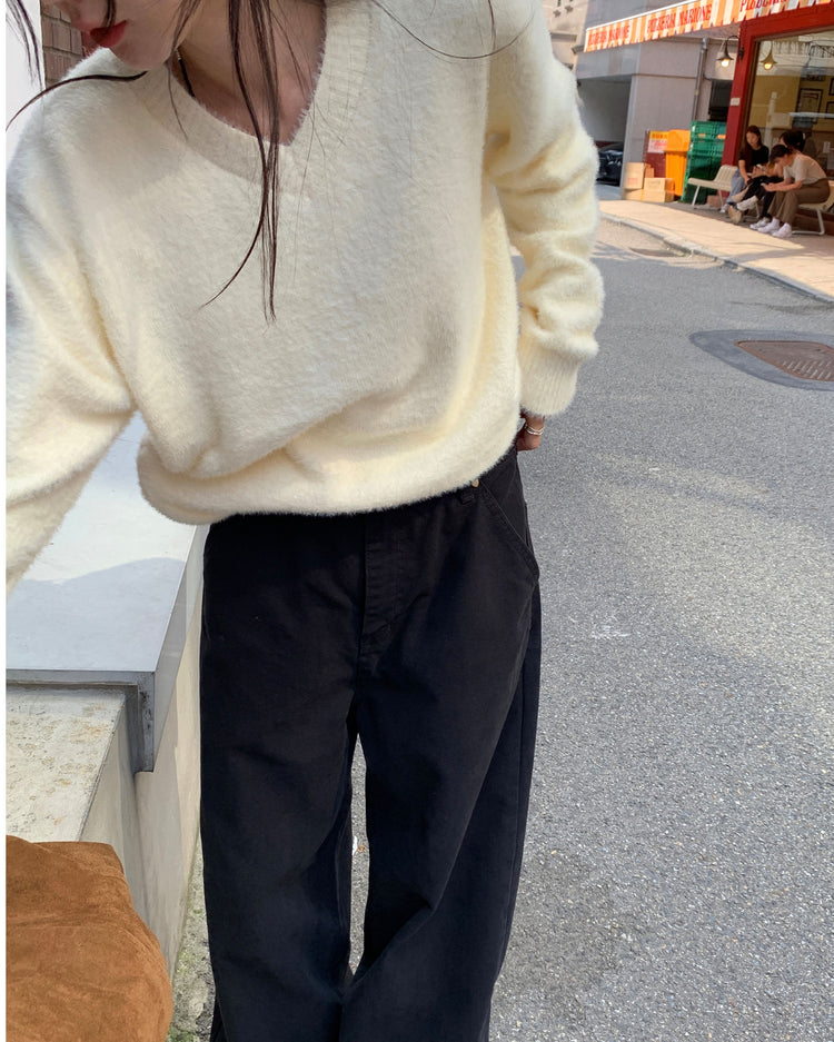 高質親膚毛絨質感毛衣