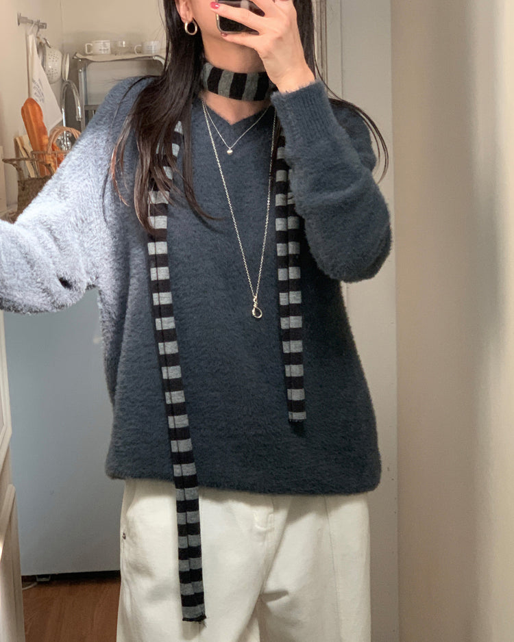 高質親膚毛絨質感毛衣