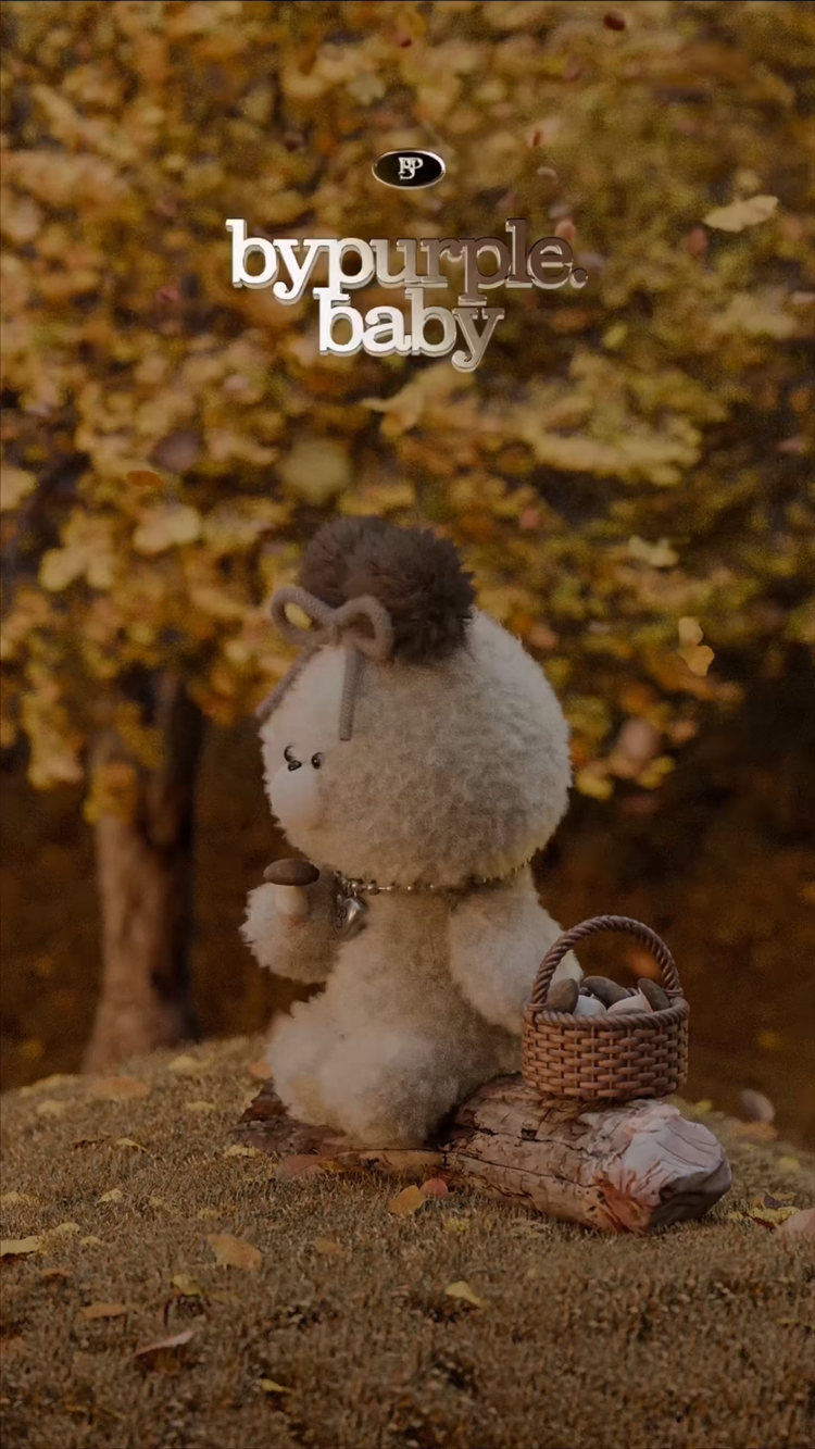 bypurple.baby Keyring 2.0 - Momo