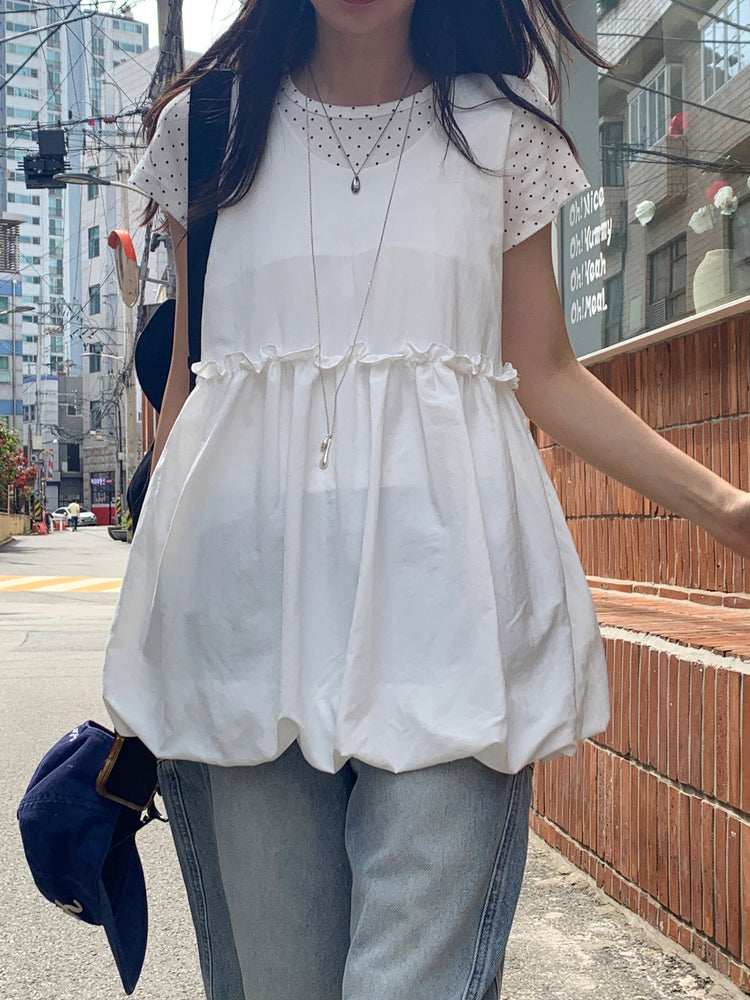側弧壓線口袋細節牛仔褲