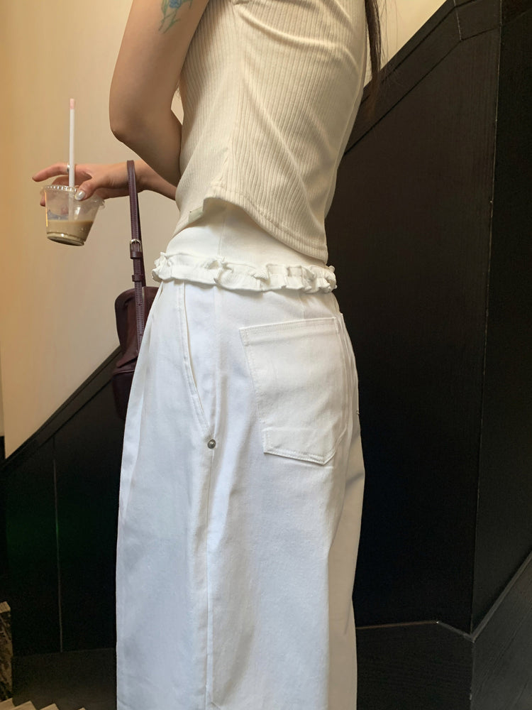 經典單褶挺版直褲