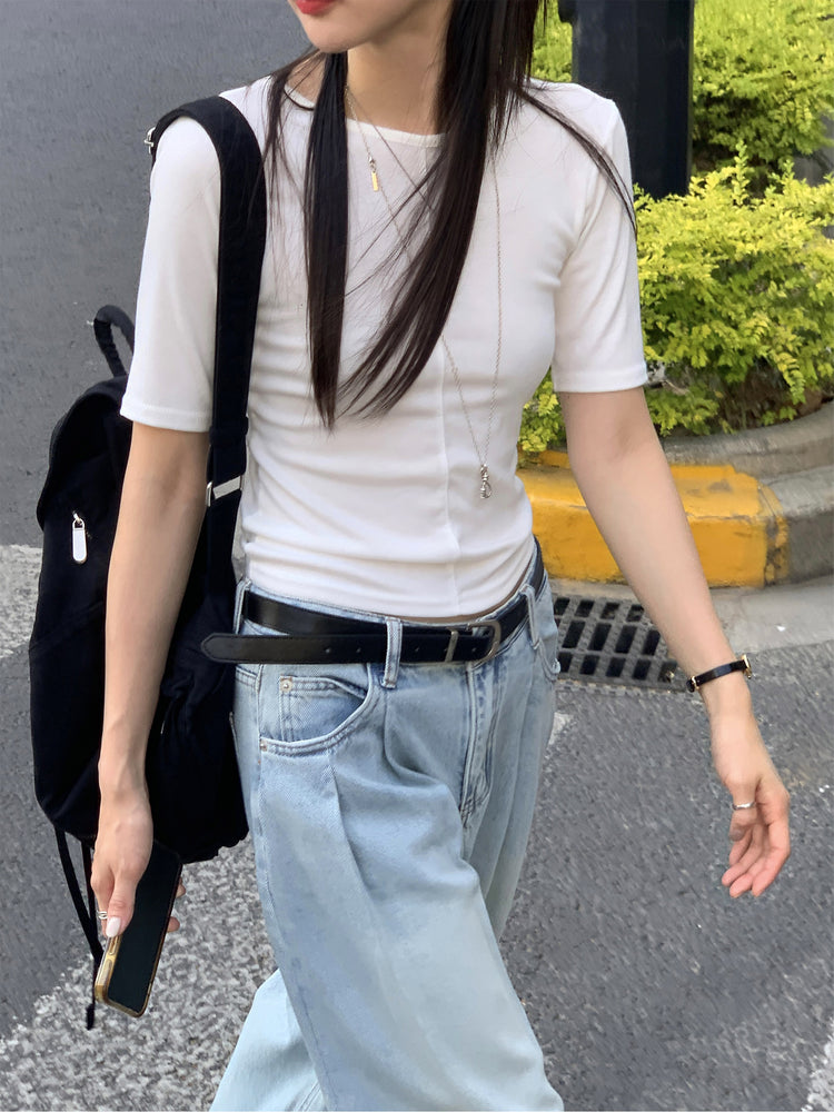 扭結設計前後兩穿上衣