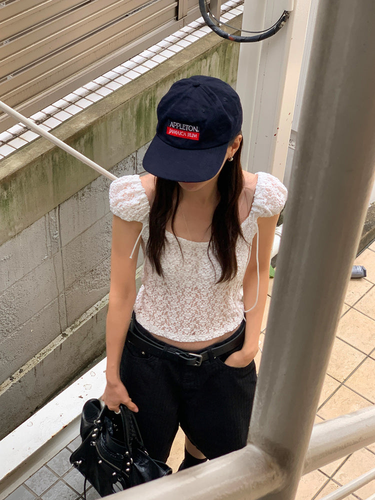 低調條紋五分褲