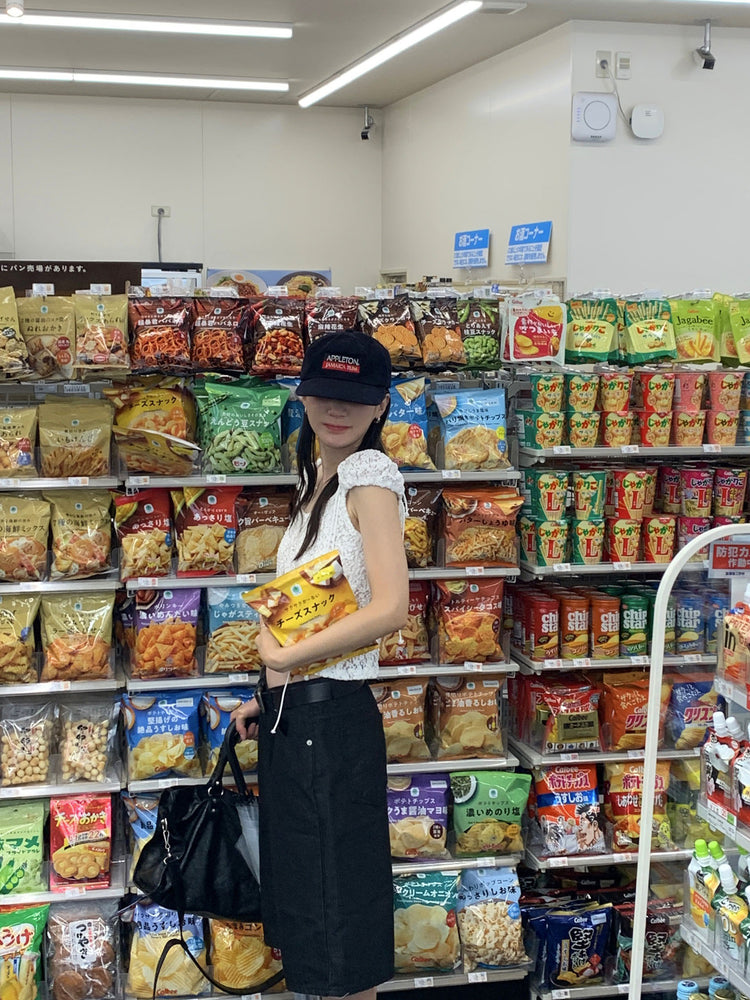 低調條紋五分褲
